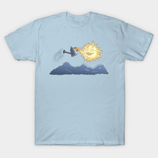 Sun and Rain T-Shirt by MoCampobasso